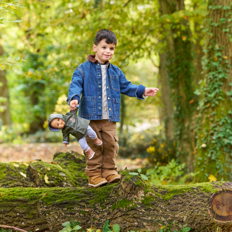 Ciré réversible Petit Explorateur pour poupon 36 cm