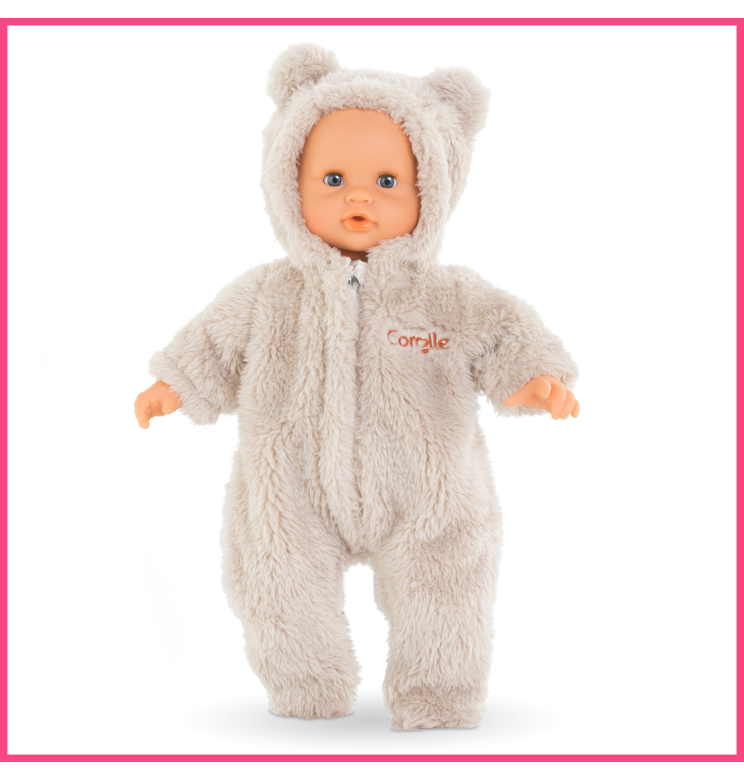 Bébé Calin Maël  et Pilote Ourson