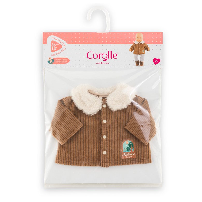 Dressing Petit Explorateur denim pour poupon 36 cm