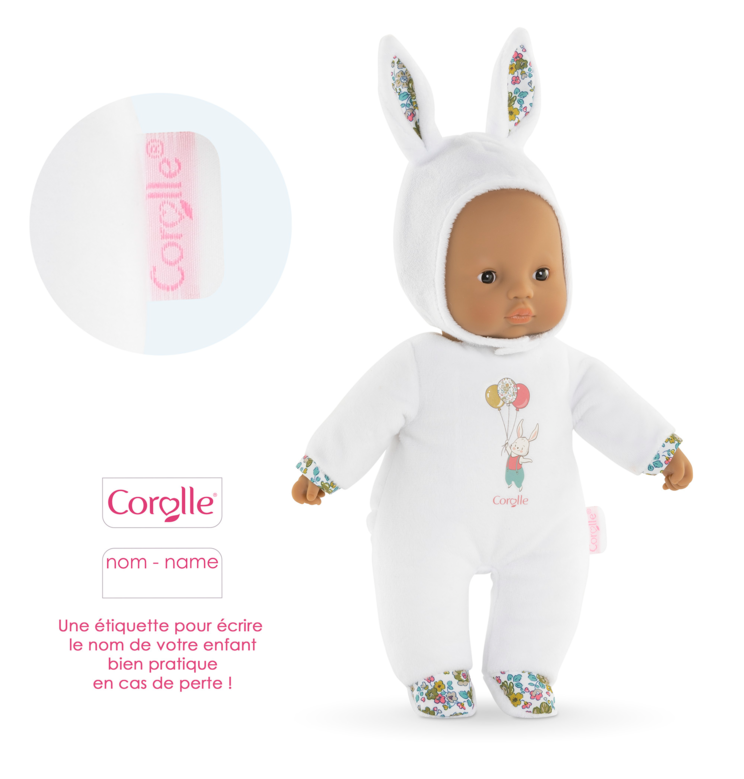 Poupon Pti'Cœur Lapin Blanc