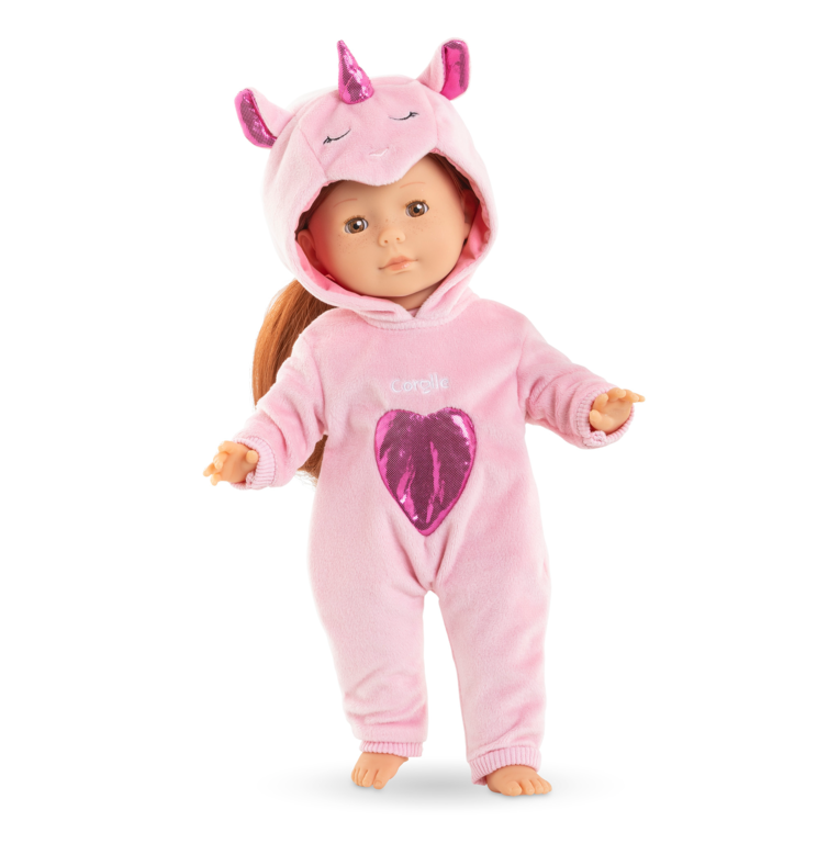 Pyjama Licorne Rose pour poupée ma Corolle