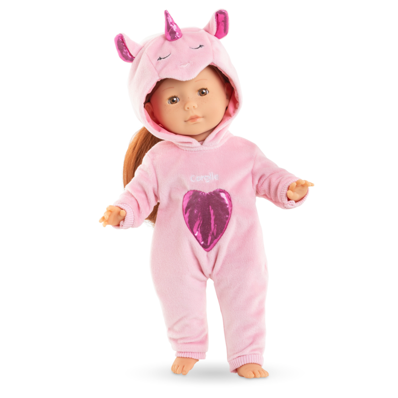 Pyjama Licorne Rose pour poupée ma Corolle