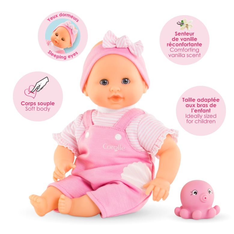 Poupon Bébé Bain Océane - Coquillages