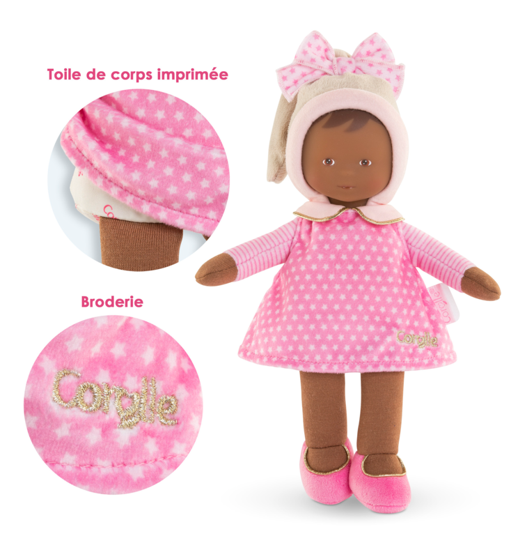 Doudou Miss Rose  Rêves d'Étoiles