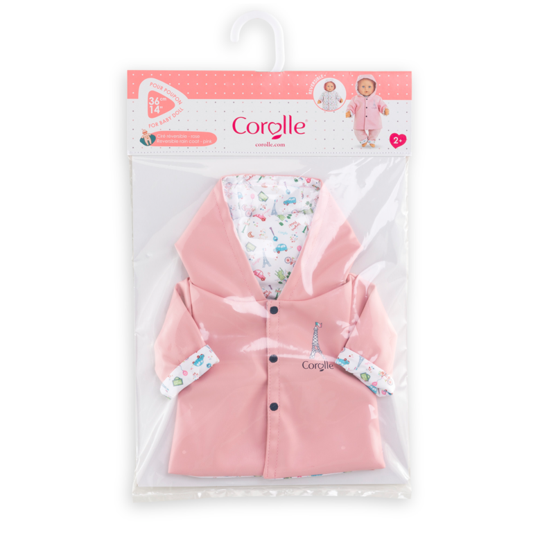 Ciré Réversible Week-end à Paris pour poupon 36 cm