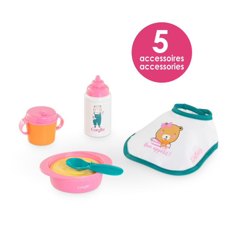 Petit Coffret Repas  pour poupon 30 cm