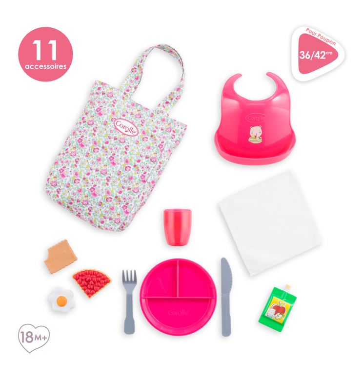 Mon Grand Poupon Lucie à table