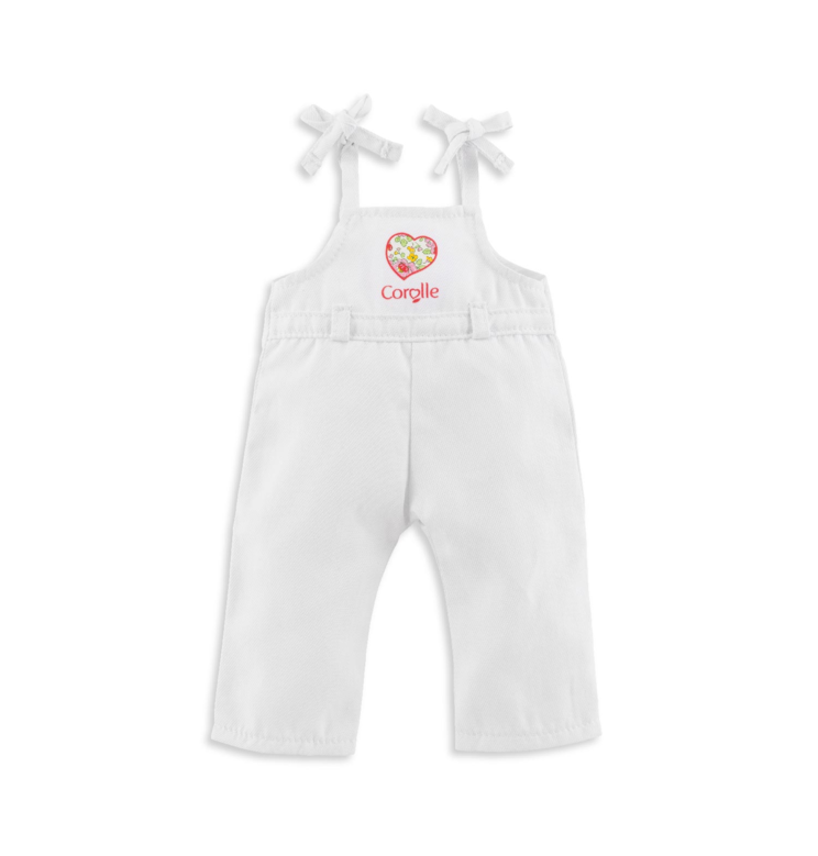 Salopette Blanche pour poupée ma Corolle