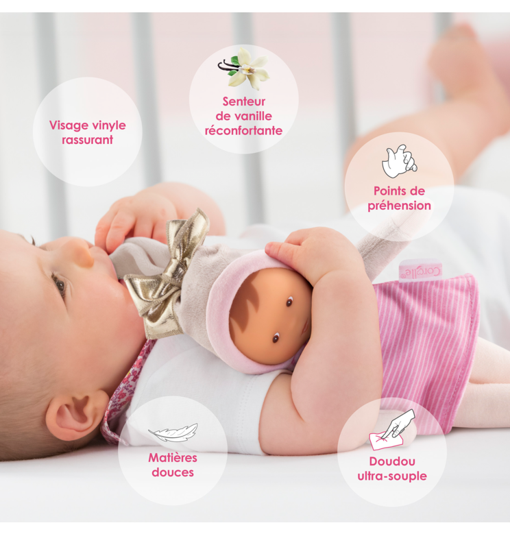 Doudou Miss Rayée Rêves d'Étoiles