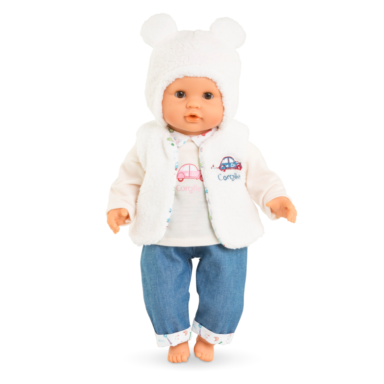 Ensemble Hiver Week-end à Paris pour poupon 30 cm