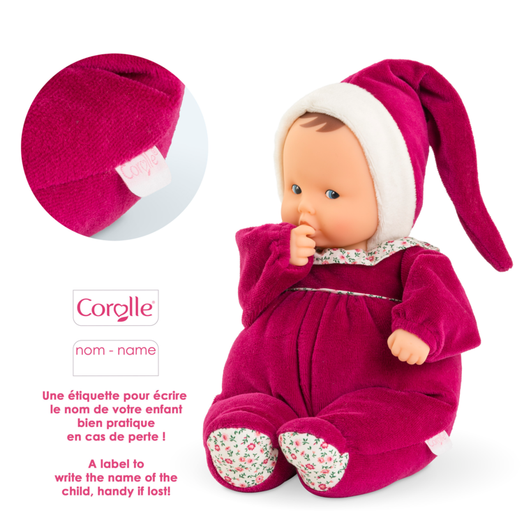 Doudou Babipouce Rose Grenadine