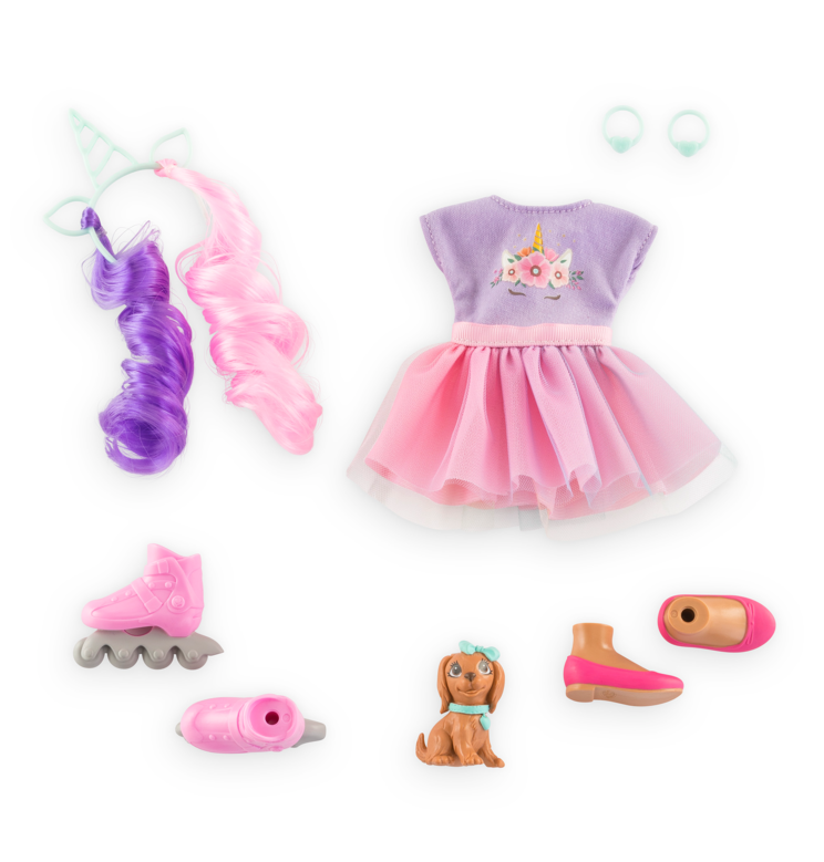 Coffret Poupée Corolle Girls Luna Licorne