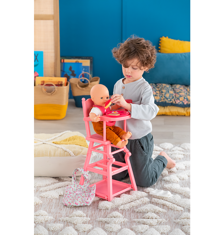 Grand coffret repas pour poupon 36/42 cm