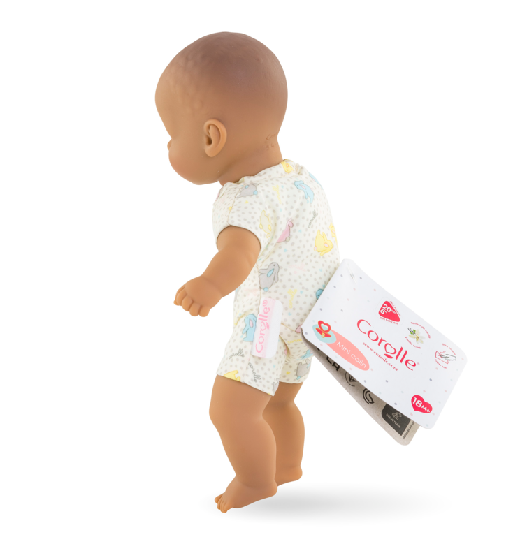 Poupon Mini Calin Lapins Yeux Marron