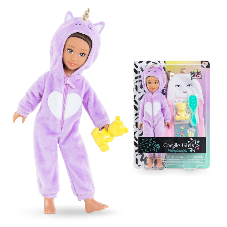 Coffret Poupée Corolle Girls Luna Pyjama Party