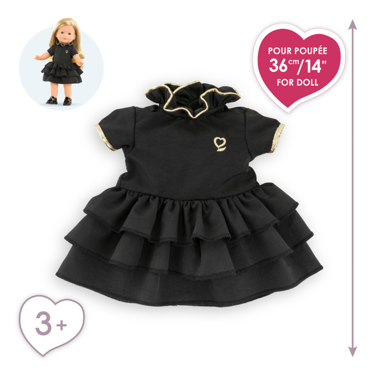 Petite Robe Noire pour poupée ma Corolle