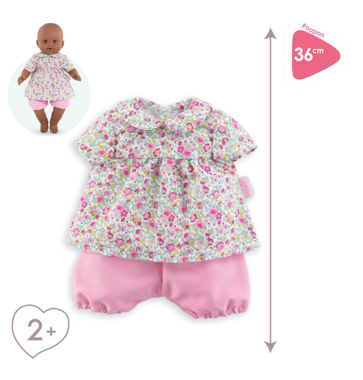 Bloomer Jardin en Fleurs pour poupon 36 cm