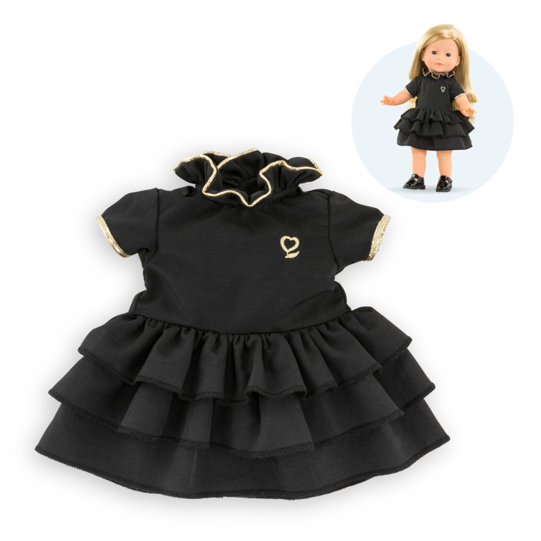 Petite Robe Noire pour poupée ma Corolle