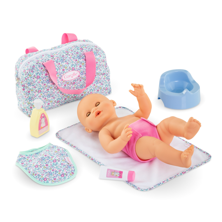 Coffret Accessoires à Langer Floral 36 et 42 cm