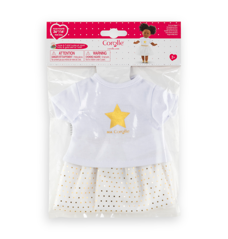 Prune en T-Shirt & Jupe