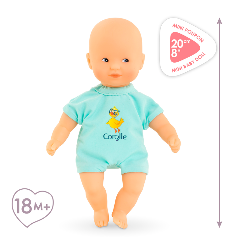 Poupon Mini Bain Bleu