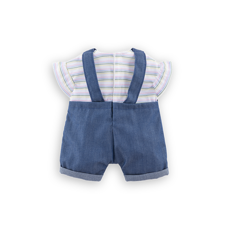 Combishort & T-Shirt Petit Explorateur pour poupon 30 cm