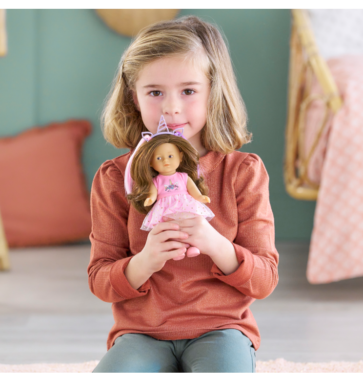 Coffret Poupée Mini Corolline Romy Licorne