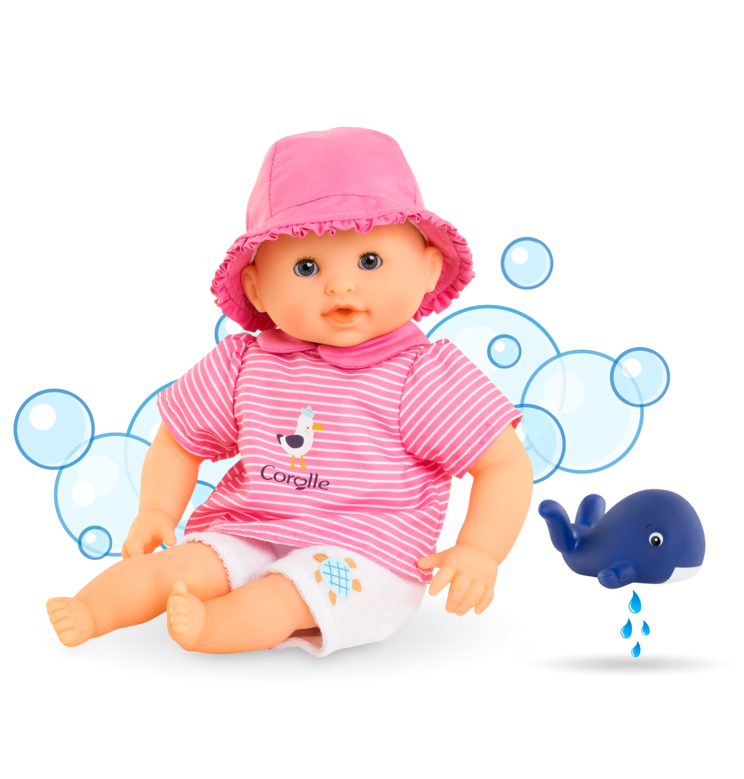 Poupon Bébé Bain Océane - Baleine