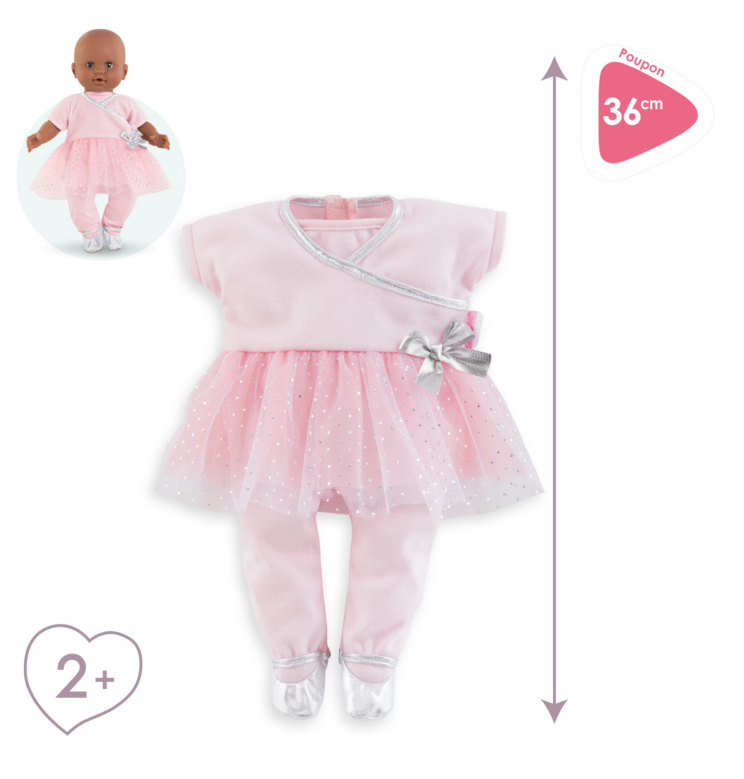 Ensemble Sport Danse pour poupon 36 cm