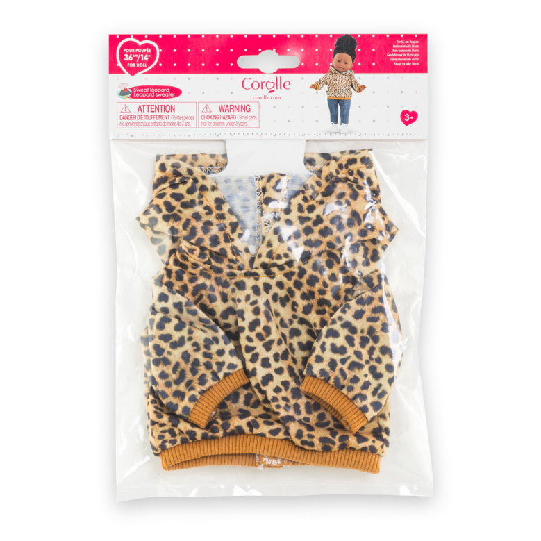 Paloma en Sweat Léopard et Jean