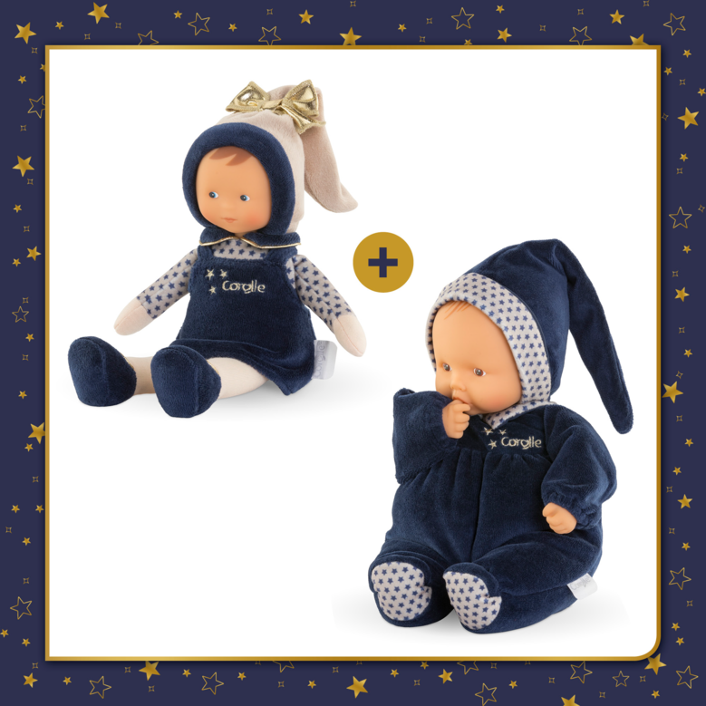 Mes Doudous Miss & Babipouce Marine Rêves d'Étoiles