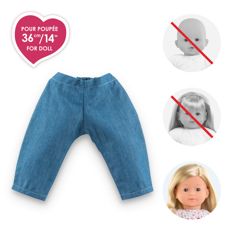 Jean Bleu pour poupée ma Corolle