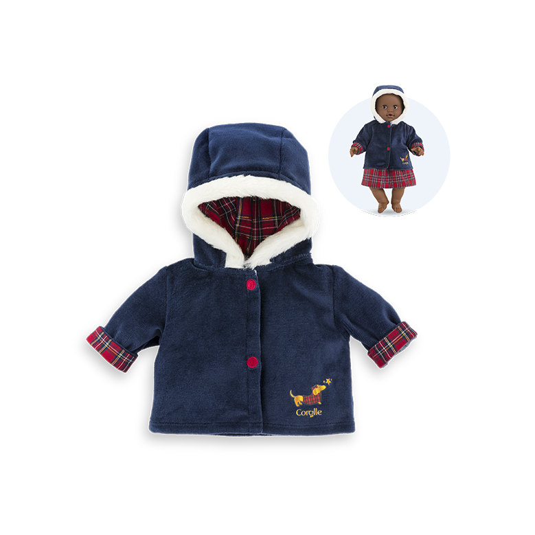 Mon Grand Poupon Suzanne et Manteau Corolle en Fêtes