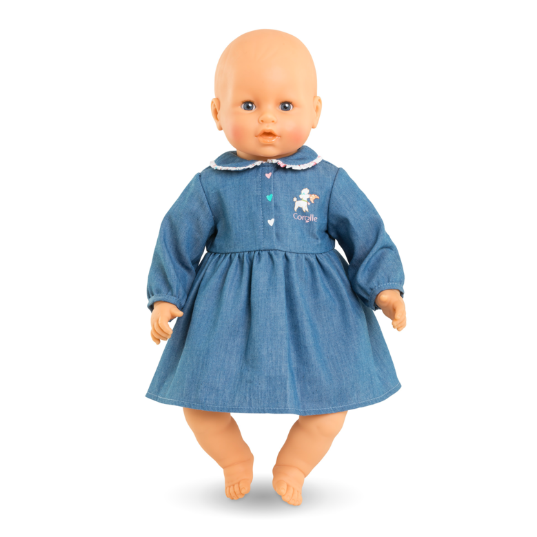 Robe Week-end à Paris pour poupon 42 cm