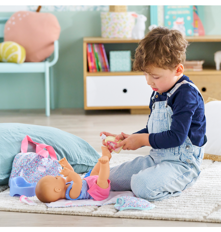 Coffret Accessoires à Langer Floral 36 et 42 cm