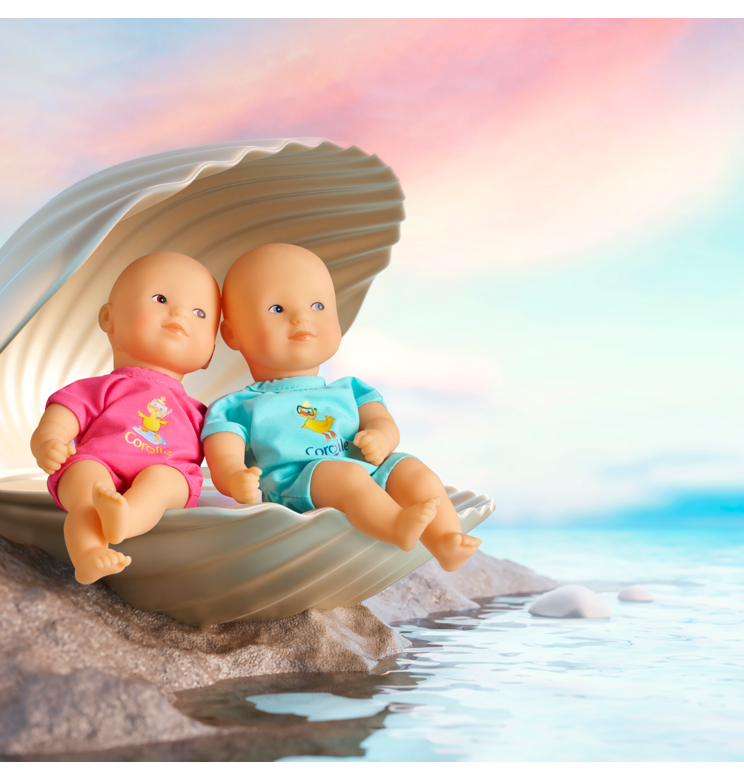 Poupon Mini Bain Bleu