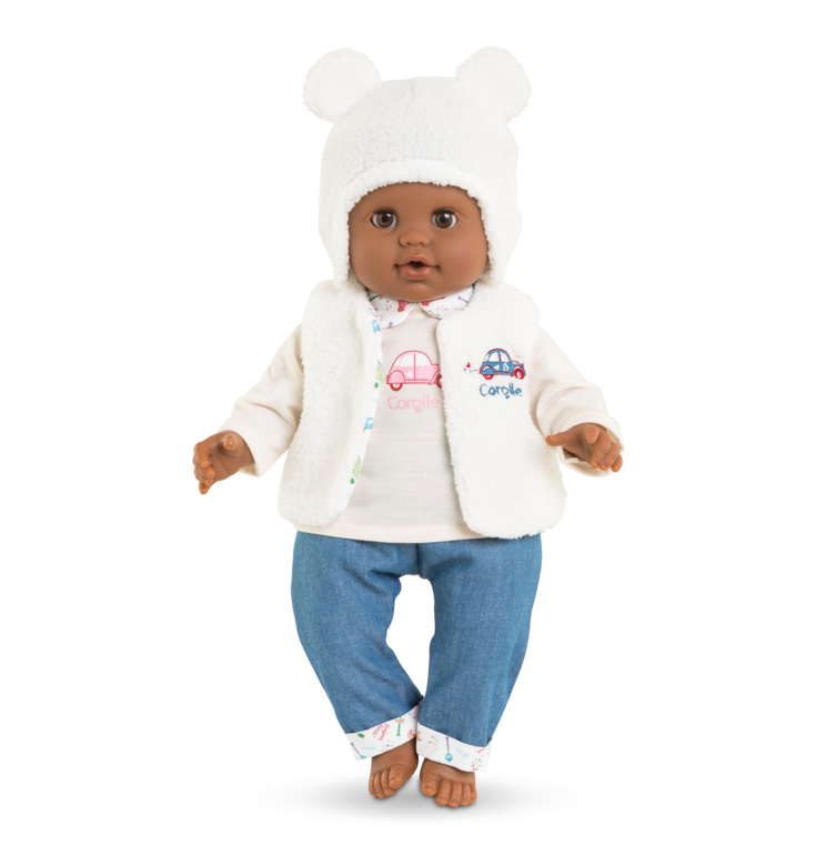 Ensemble Hiver Week-end à Paris pour poupon 36 cm