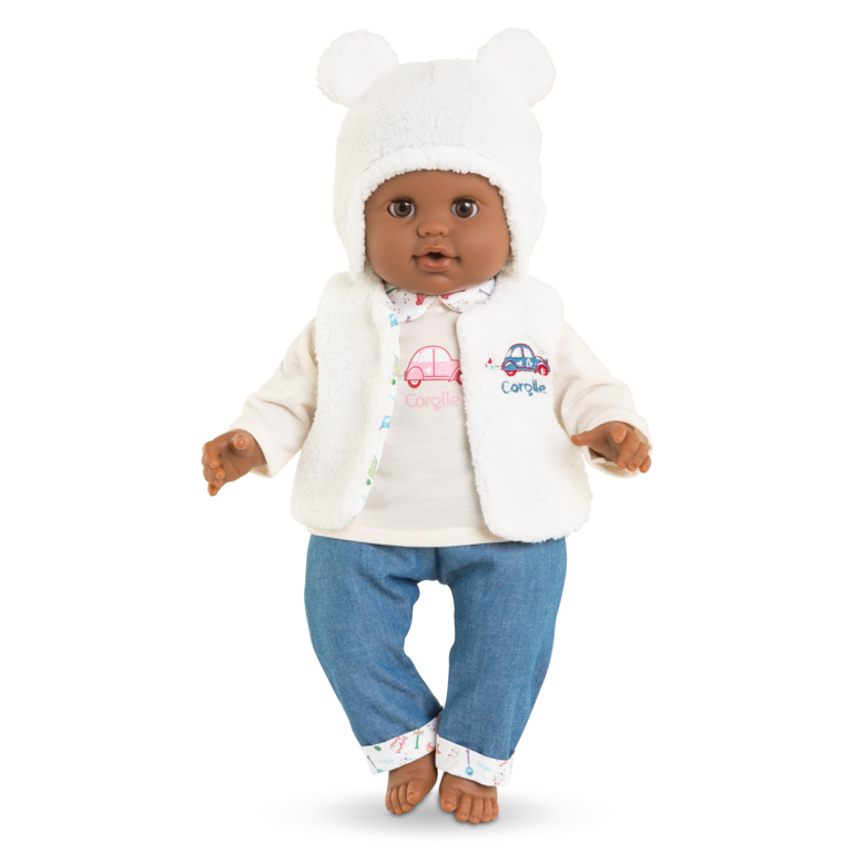 Ensemble Hiver Week-end à Paris pour poupon 36 cm