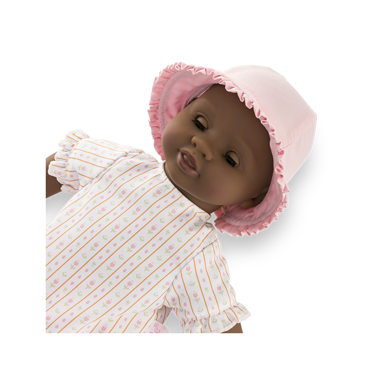 Poupon Bébé Bain Alyzée Tulipes