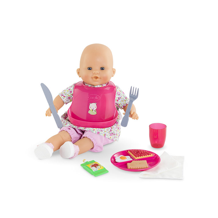 Corolle/ Petit Coffret Repas Pour Poupon & Poupee / 5 accessoires