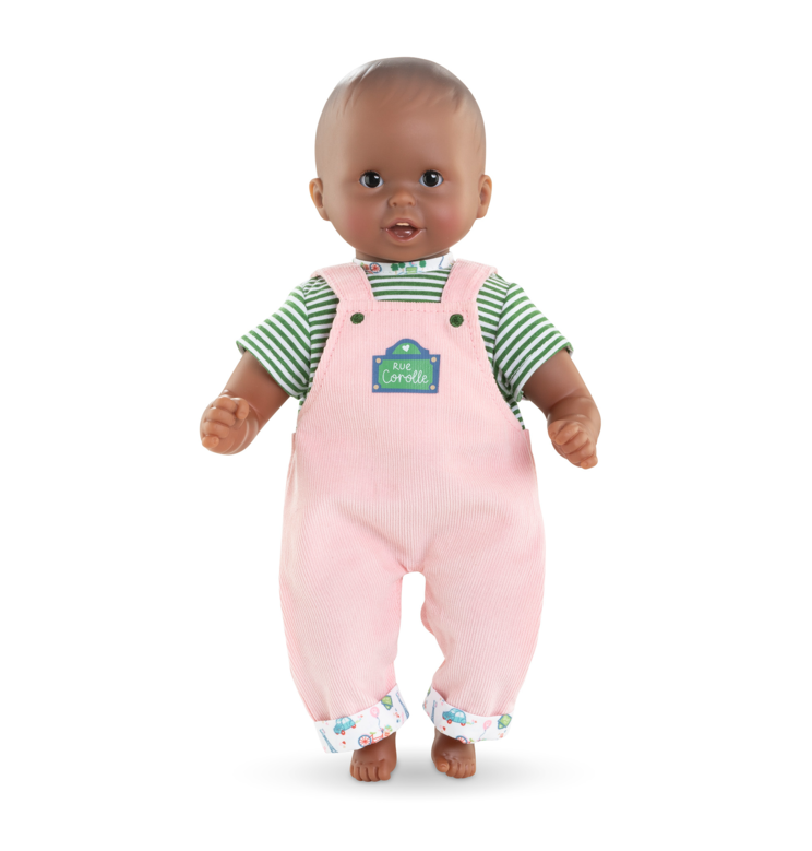 T-Shirt et Salopette Week-end à Paris pour poupon 30 cm