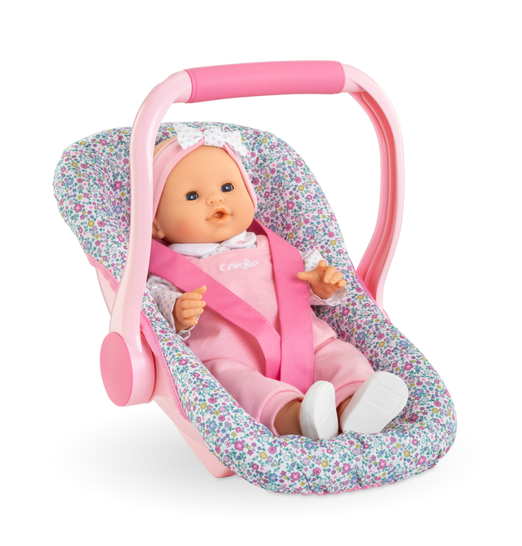 Porte-poupon floral pour poupon de 36 et 42 cm