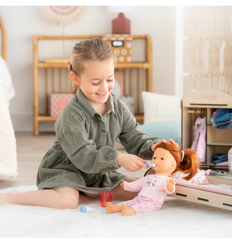 Kit Brosse à Dents pour poupée ma Corolle