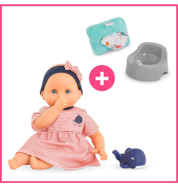 Bébé Bain Calypso et Pot & Lingette