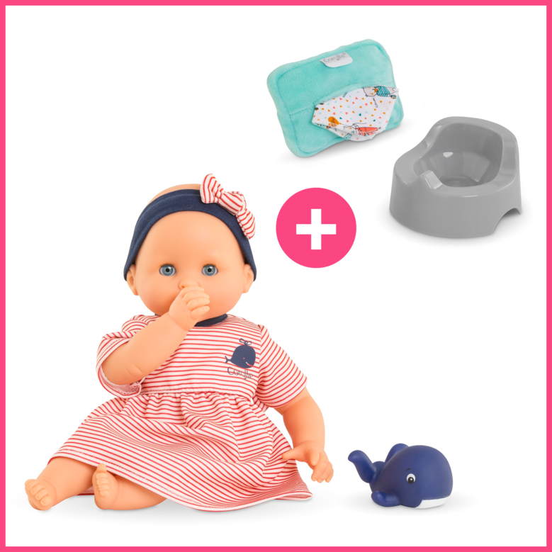 Bébé Bain Calypso et Pot & Lingette