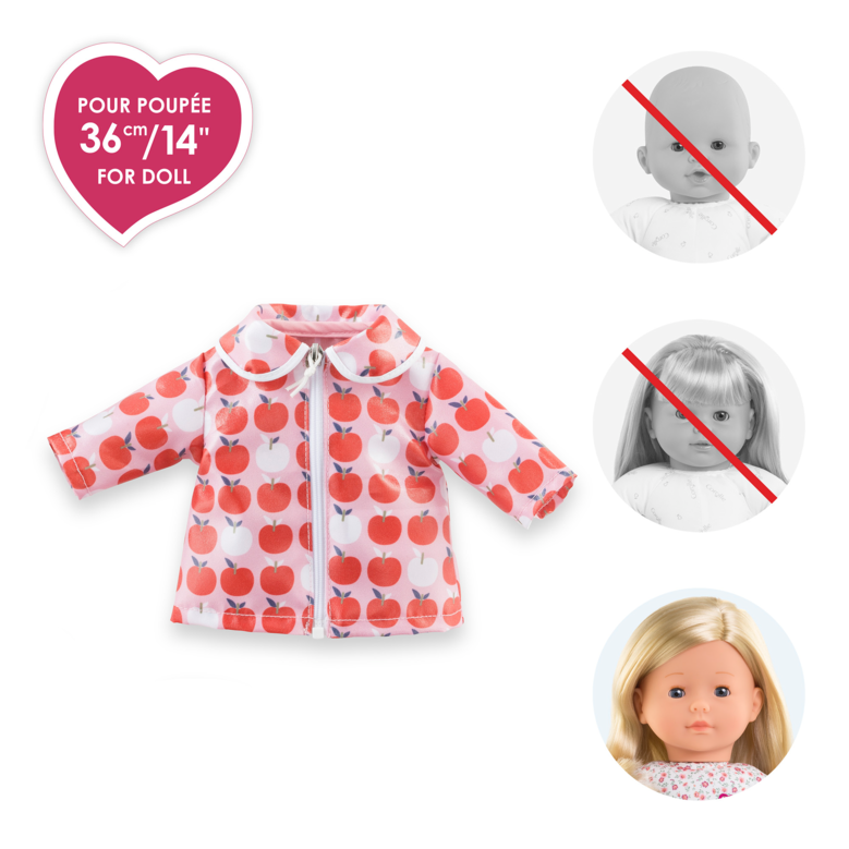 Ciré Pommes pour poupée ma Corolle