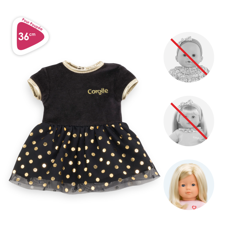 Robe Couture pour poupée ma Corolle
