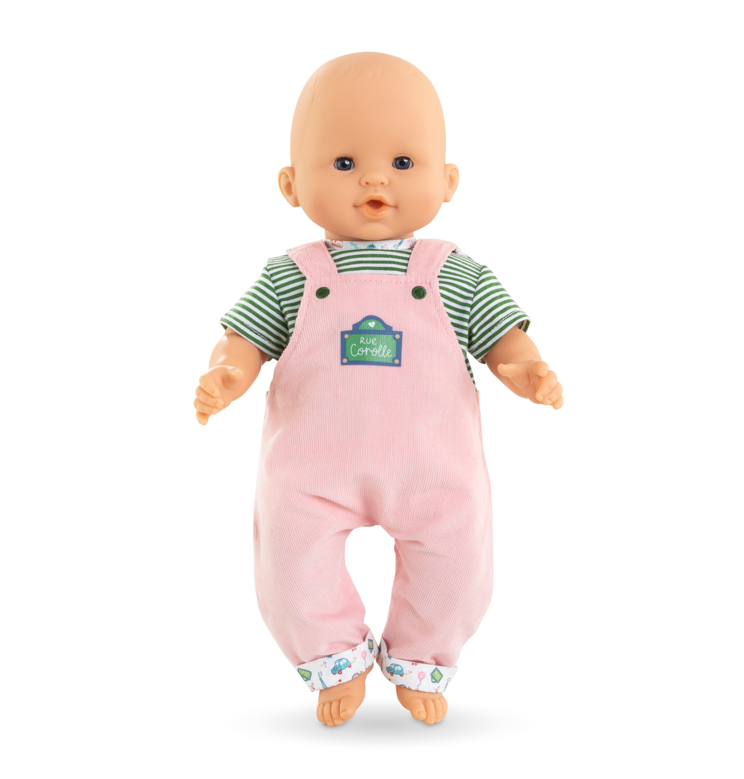 T-shirt et Salopette Week-end à Paris pour poupon 36 cm