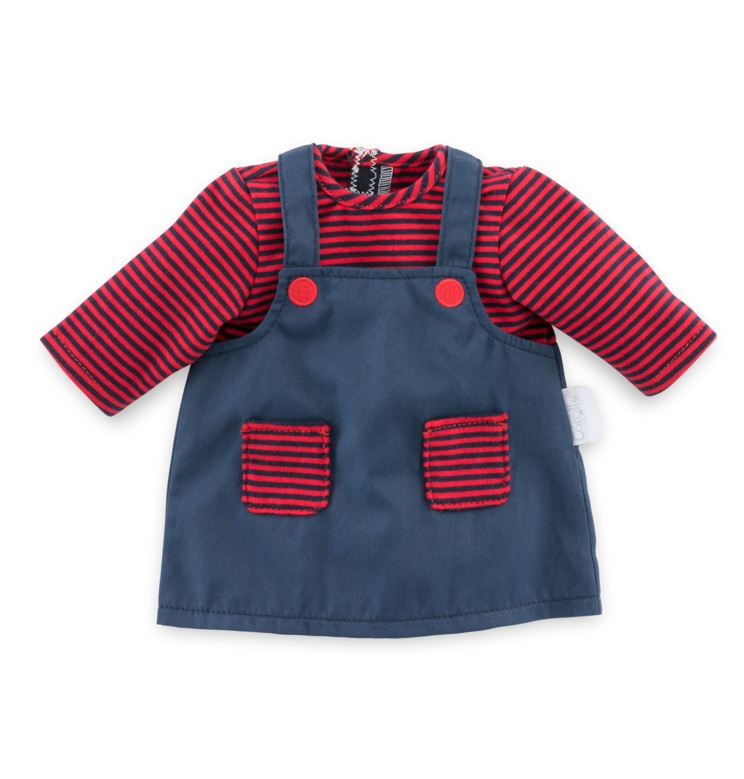 Robe Marinière pour poupon 36 cm