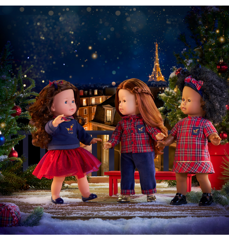 Robe et Bandeau Corolle en Fêtes pour poupée ma Corolle